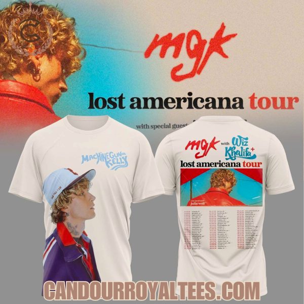 Machine Gun Kelly Lost American Tour 2025-2026 Tshirt, Hoodie