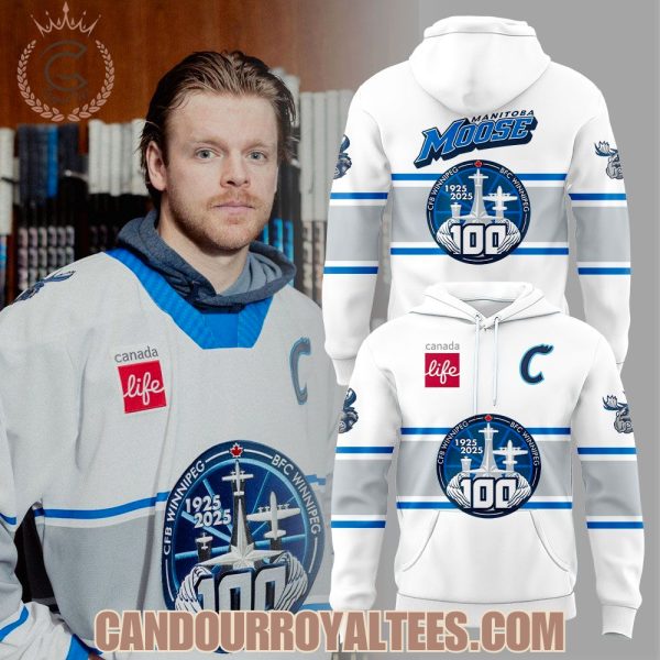 Manitoba Moose CFB Winnipeg’s 100th Anniversary Hoodie