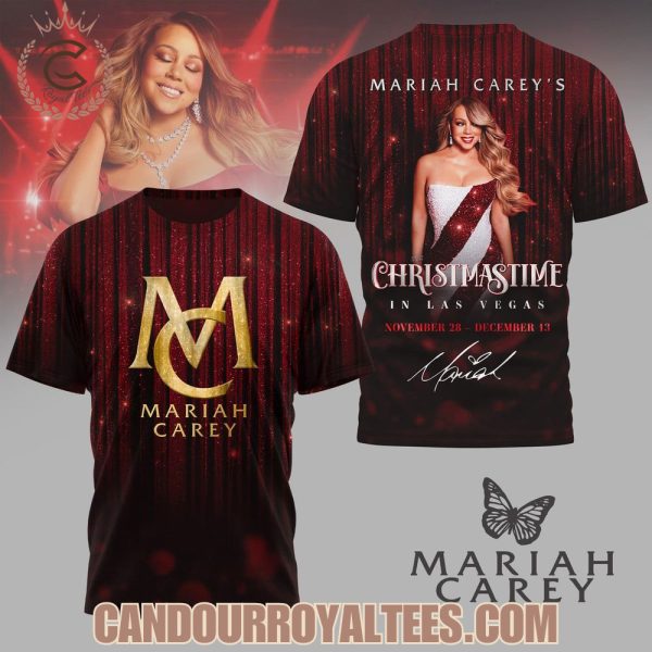 Mariah Carey’s Christmas Time In Las Veagas T-Shirt, Hoodie