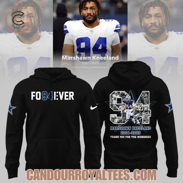 Marshawn Kneeland 2001-2025 Thank You For The Memories Hoodie