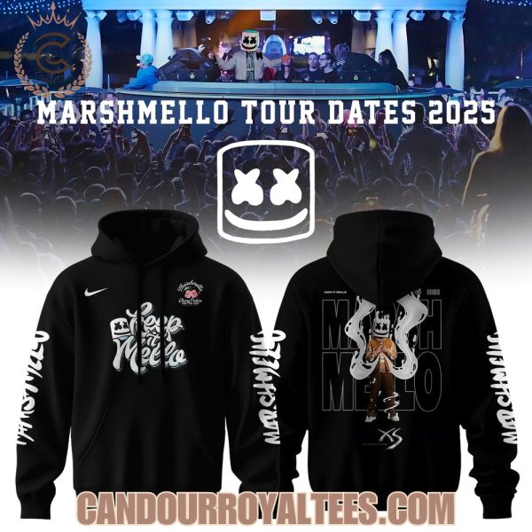 Marshmello Tour Dates 2025 Hoodie