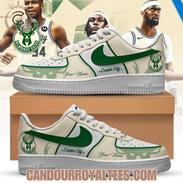Milwaukee Bucks 2025 City Edition Air Force 1