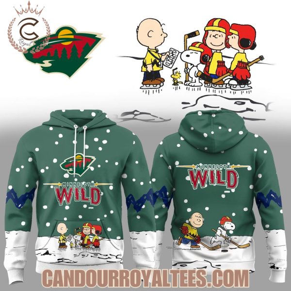 Minnesota Wild x Snoopy 2025 Hoodie