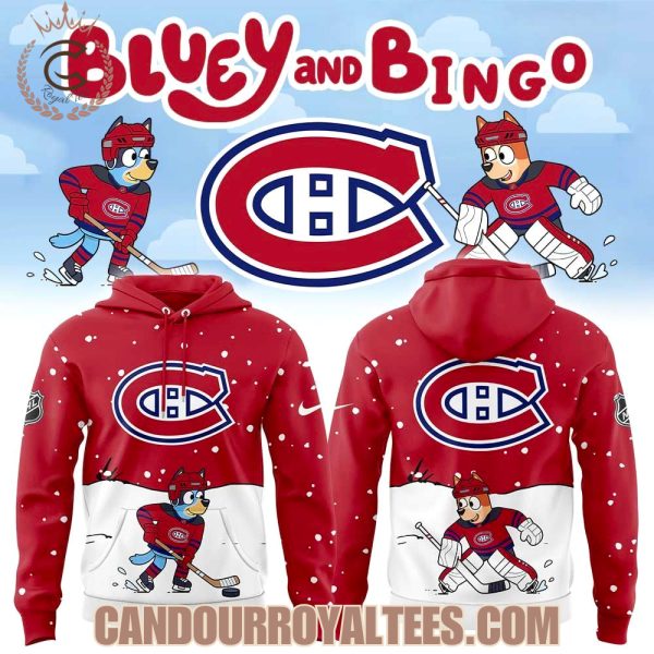 Montreal Canadiens x Bluey & Bingo Hoodie