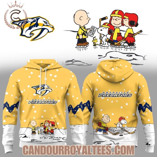 Nashville Predators x Snoopy 2025 Hoodie