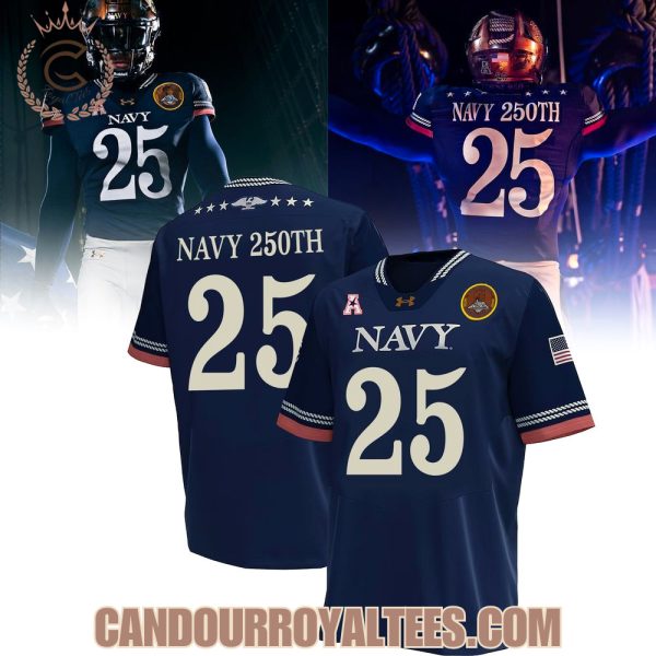 Navy Midshipmen 250th Anniversary Jersey