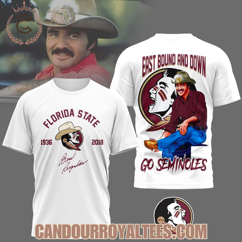 NCAA Florida State Seminoles x Burt Reynolds T-Shirt NCAA Florida State Seminoles x Burt Reynolds T-Shirt
