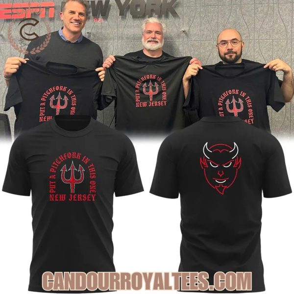 New Jersey Devils Put a pitchfork in this one T-Shirt