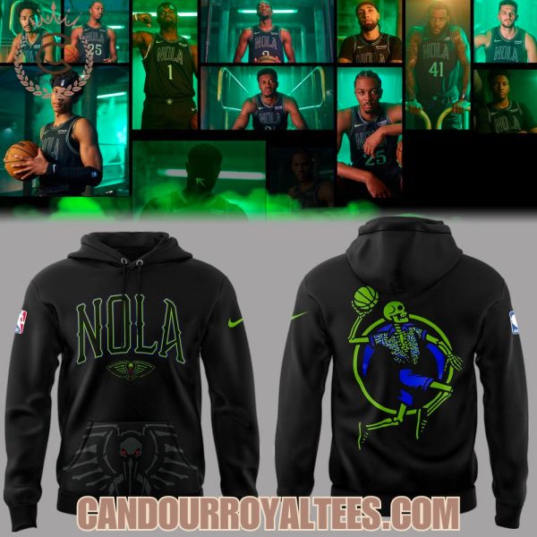 New Orleans Pelicans City Edition Black 25/26 Hoodie