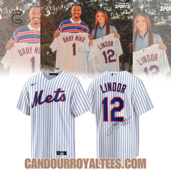 New York Mets Francisco Lindor Jersey