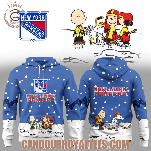 New York Rangers x Snoopy 2025 Hoodie