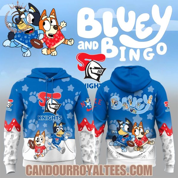 Newcastle Knights x Bluey & Bingo Hoodie