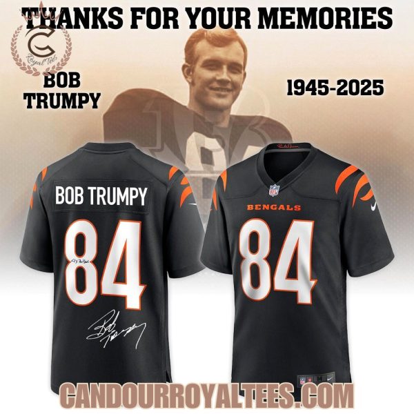 NFL Bob Trumpy In Memory Legend 1945-2025 Jersey