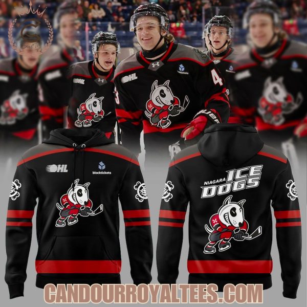 Niagara IceDogs Honouring And Remembering The Brave Men And Women 2025 Hoodie