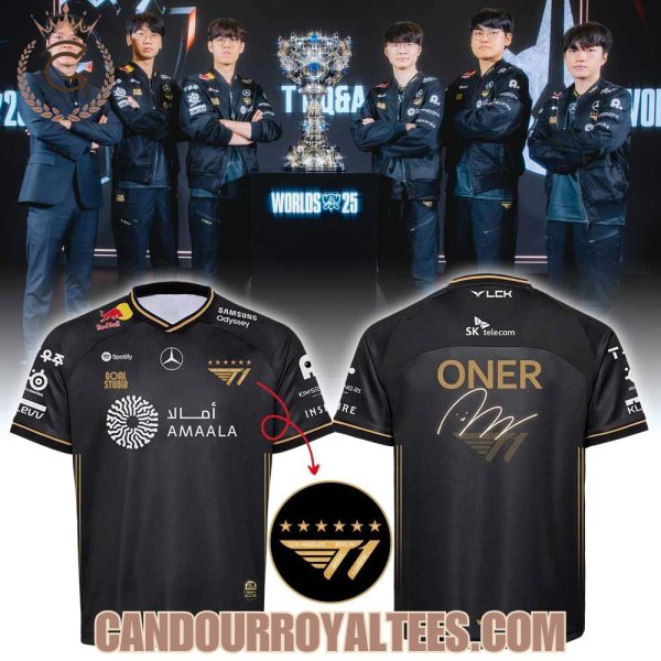 Oner Win the LoL World Championship 2025 Signature Jersey