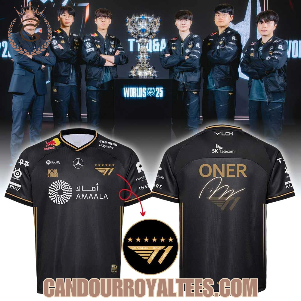 Oner Win the LoL World Championship 2025 Signature Jersey Oner Win the LoL World Championship 2025 Signature Jersey