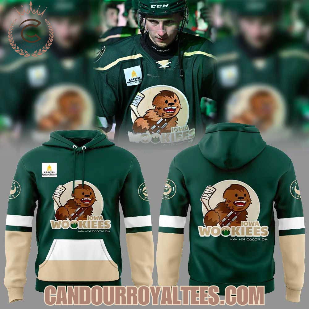 Original Iowa Wookiees Uniform Hoodie Original Iowa Wookiees Uniform Hoodie