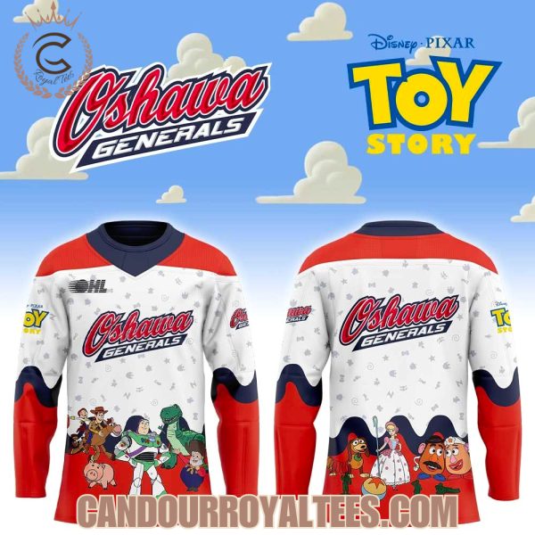 Oshawa Generals Toy Story Uniform Hockey Jersey