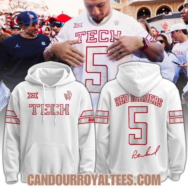 Patrick Mahomes II Texas Tech Red Raiders #5 Hoodie