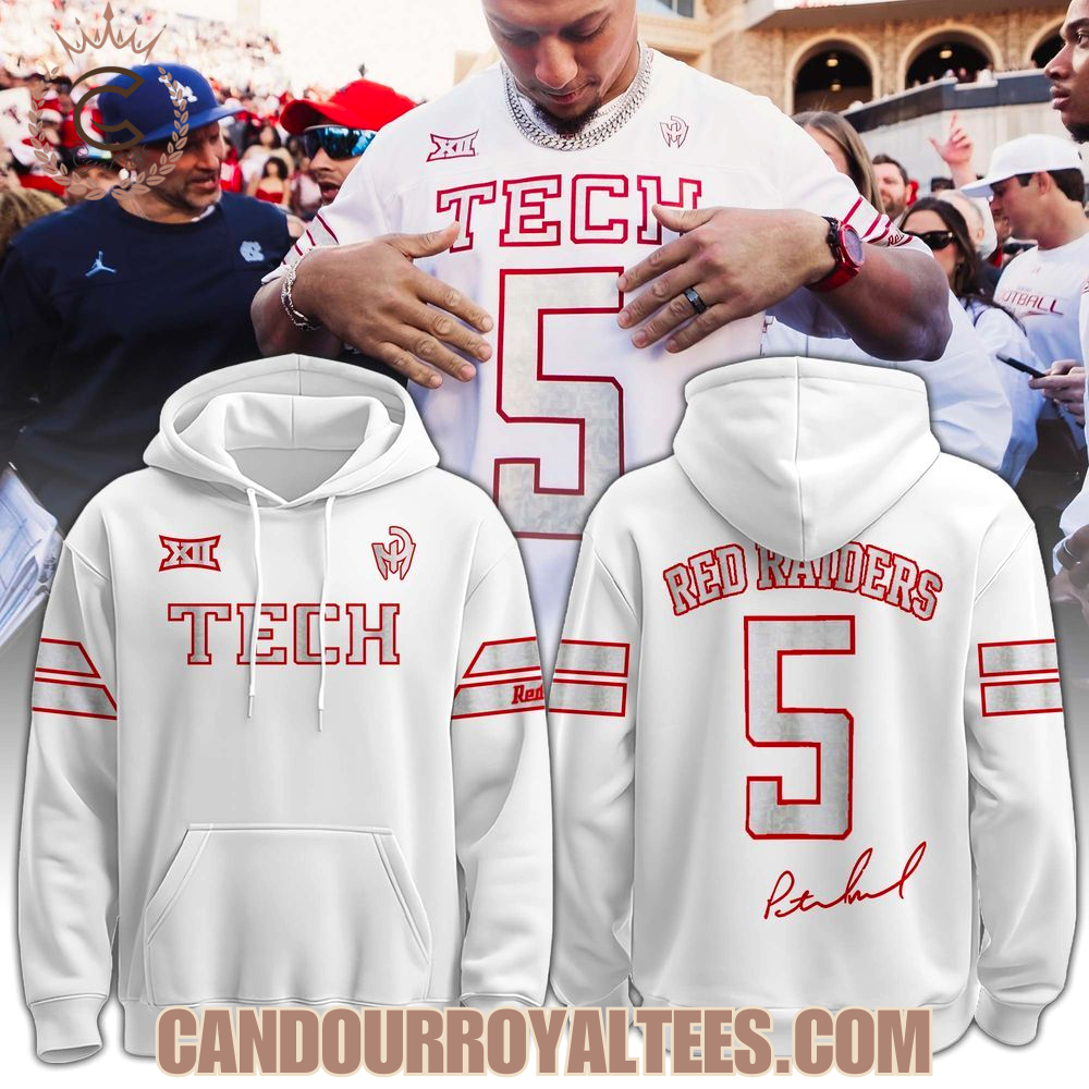 Patrick Mahomes II Texas Tech Red Raiders #5 Hoodie Patrick Mahomes II Texas Tech Red Raiders #5 Hoodie