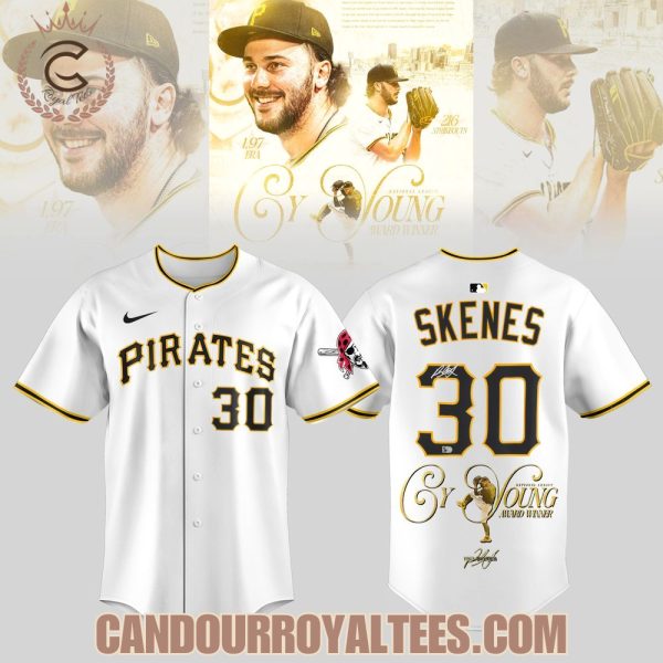 Paul Skenes 2025 NL Cy Young Award Jersey