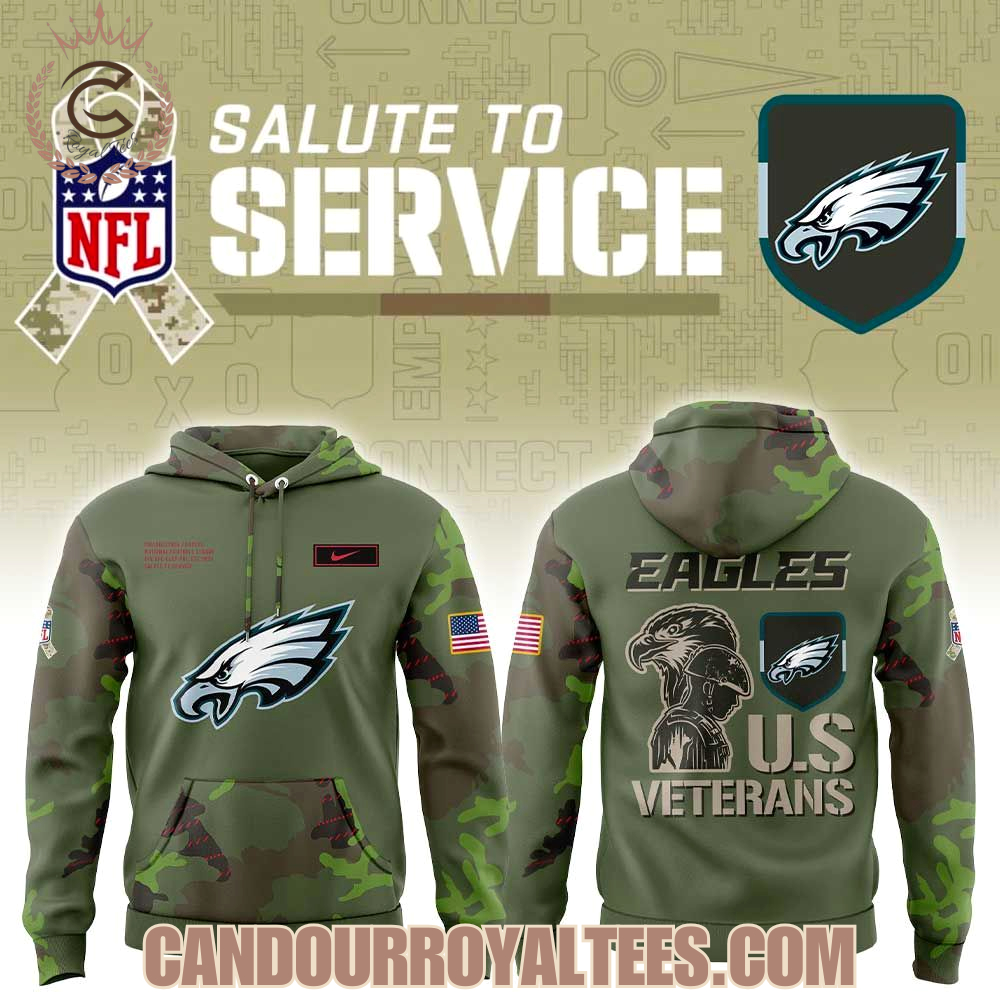 Philadelphia Eagles Military Appreciation Legend 2025 Hoodie Philadelphia Eagles Military Appreciation Legend 2025 Hoodie