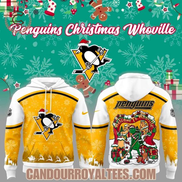 Pittsburgh Penguins Christmas Whoville Hoodie
