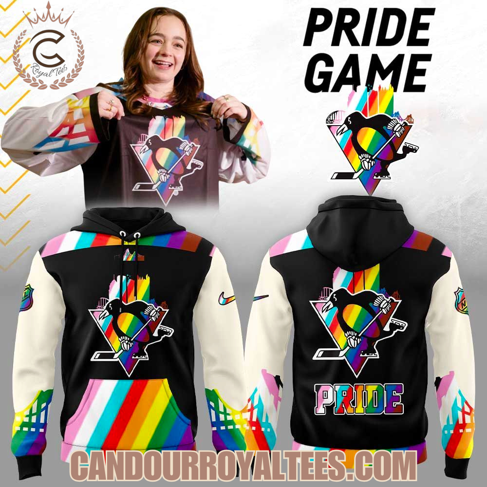 Pittsburgh Penguins Pride Game 2025 Hoodie Pittsburgh Penguins Pride Game 2025 Hoodie