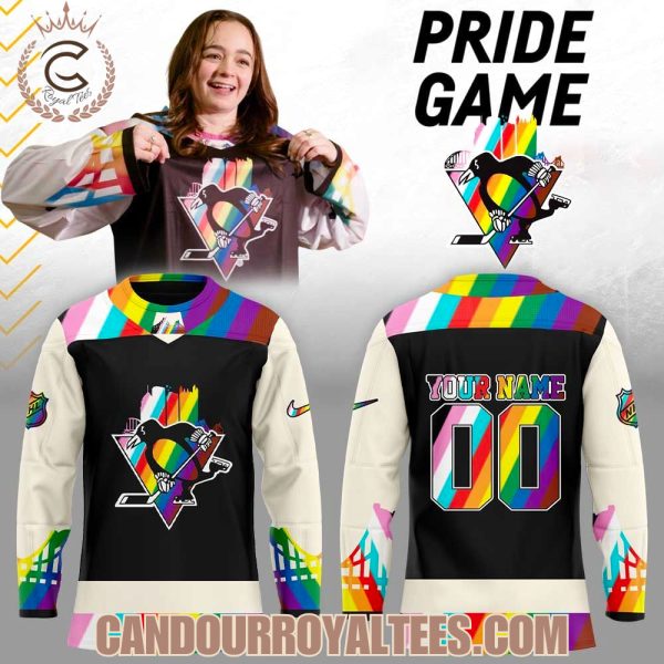 Pittsburgh Penguins Pride Game 2025 Jersey