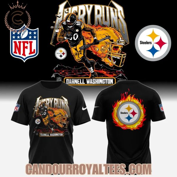 Pittsburgh Steelers x Angry Runs T-Shirt 2025