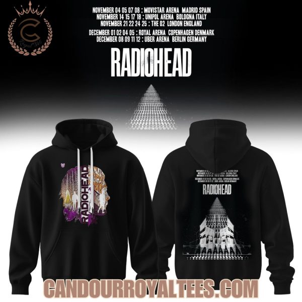 Radiohead Europe Tour 2025 Hoodie