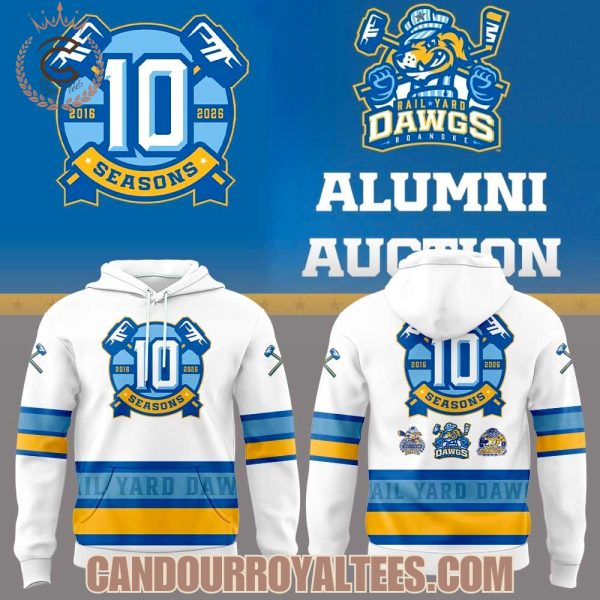 Rail Yard Dawgs Alumni Auction Uniform Hoodie