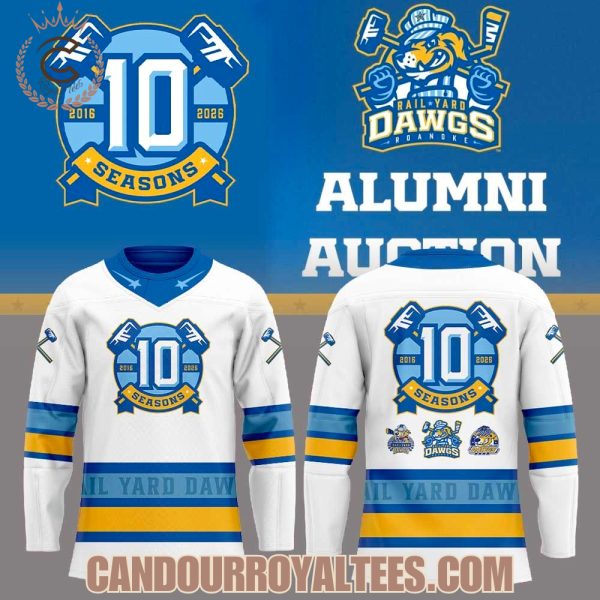 Rail Yard Dawgs Alumni Auction Uniform Jersey
