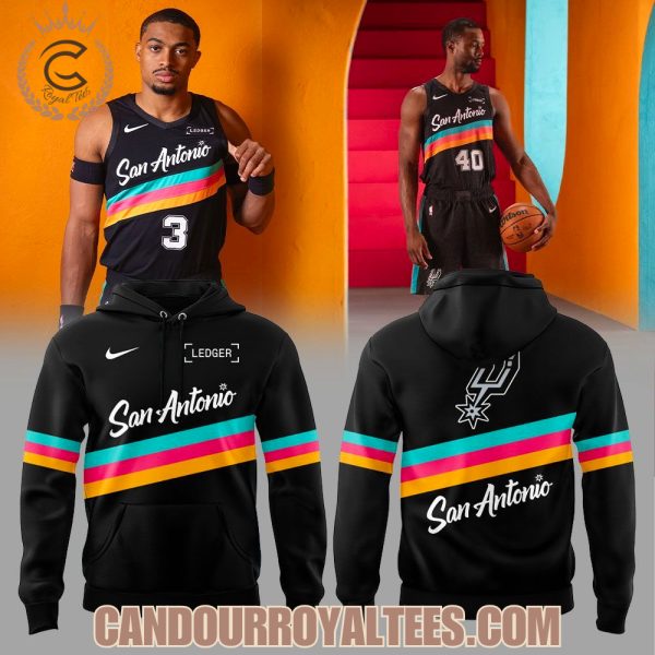 San Antonio Spurs New Uniform Bold. Simple. Unique… Fiesta 2025 Hoodie