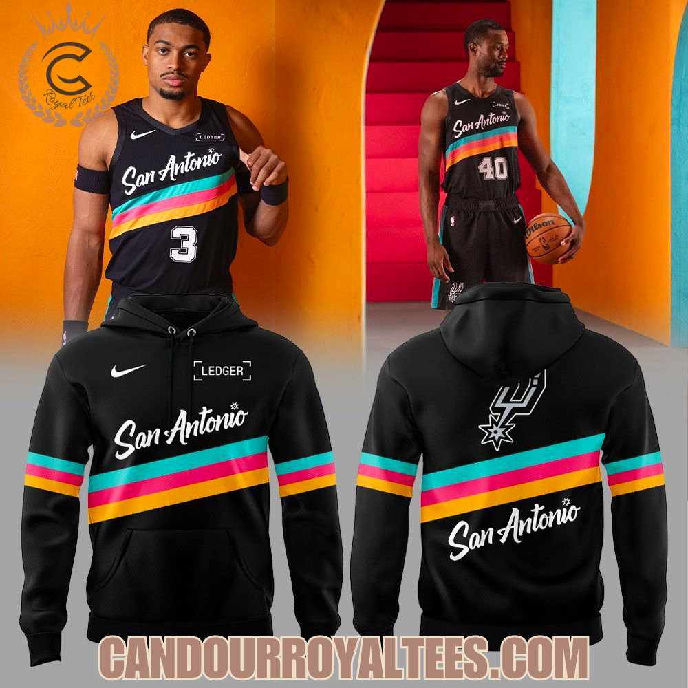 San Antonio Spurs New Uniform Bold. Simple. Unique… Fiesta 2025 Hoodie San Antonio Spurs New Uniform Bold. Simple. Unique… Fiesta 2025 Hoodie