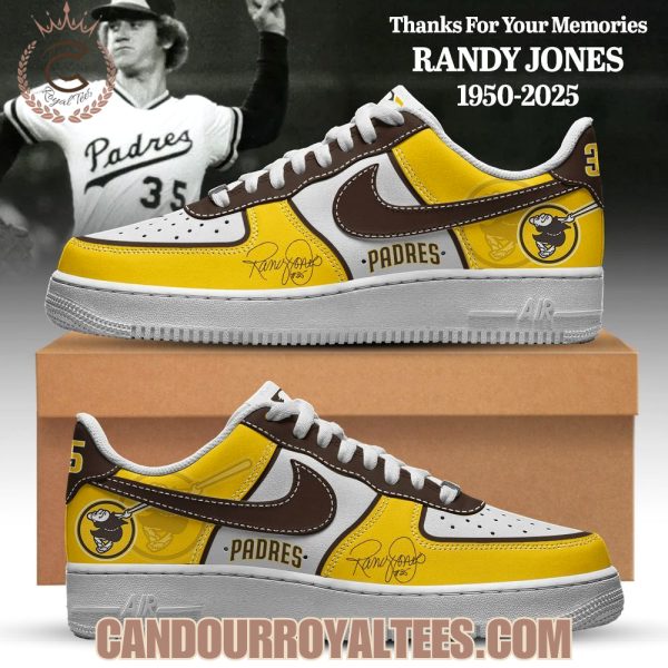 San Diego Padres x Randy Jones Celebrating a True San Diego Legend Air Force 1