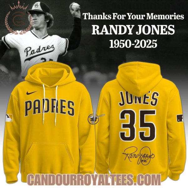 San Diego Padres x Randy Jones Celebrating a True San Diego Legend Hoodie