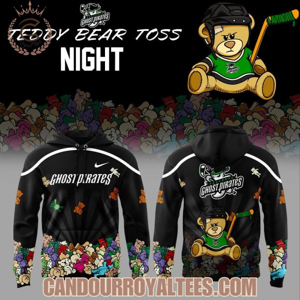 Savannah Ghost Pirates Teddy Bear Toss Night 2025 Hoodie