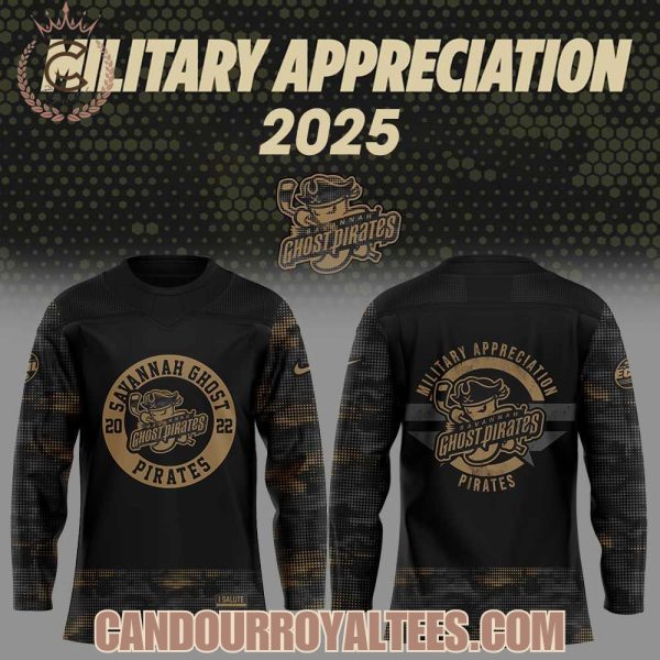 Savannah Ghost Pirates x Military Appreciation 2025 Jersey