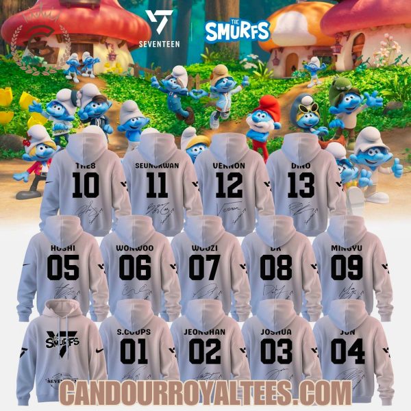 Seventeen x THE SMURFS Hoodie