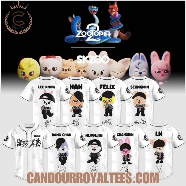 SKZOO x Zootopia 2 Baseball Jersey