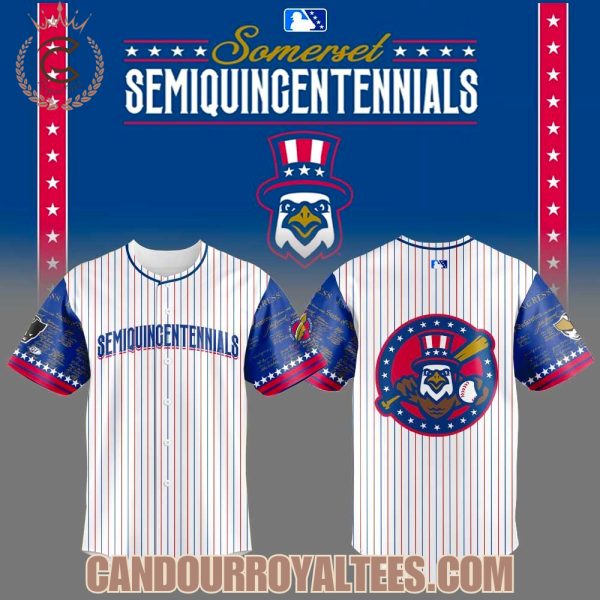 Somerset Patriots Celebrate America’s 250th Anniversary Jersey