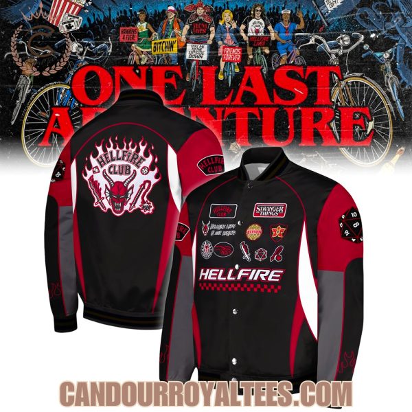 Stranger Things 2025 Hellfire Club Jacket
