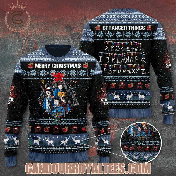 Stranger Things Merry Christmas Sweater