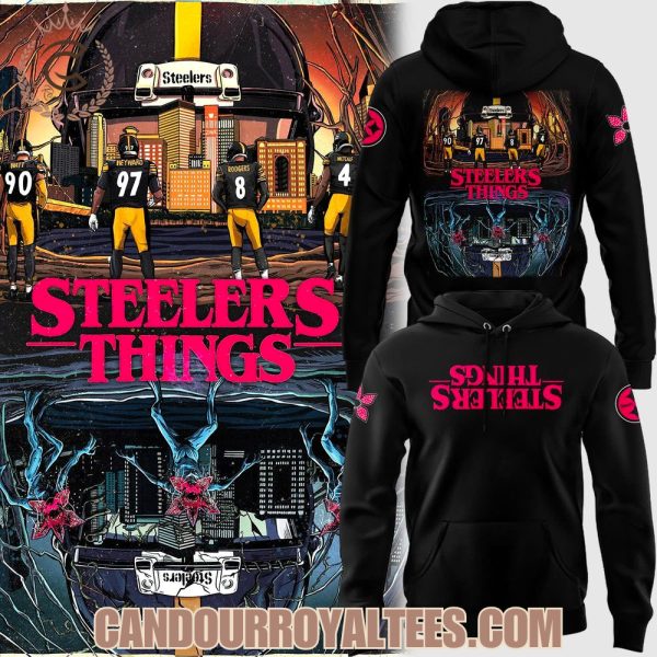 Stranger Tthings x Pittsburgh Steelers Hoodie