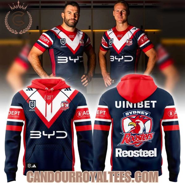 Sydney Roosters Brandon Wheat Kings Tri-colours Three Stripes Hoodie