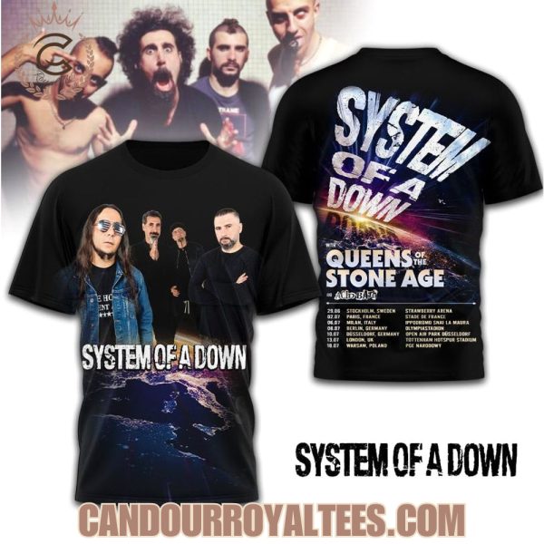 System Of A Down 2026 Tour T-Shirt