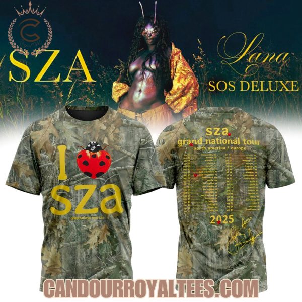SZA SOS Deluxe Lana Grand National Tour 2025 Tshirt, Hoodie
