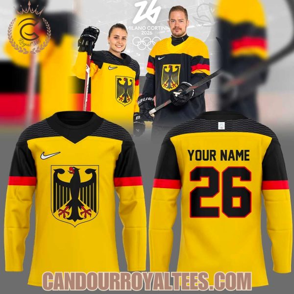 Team Germany Unsere Trikots für Milano Cortina 2026 Hockey Jersey