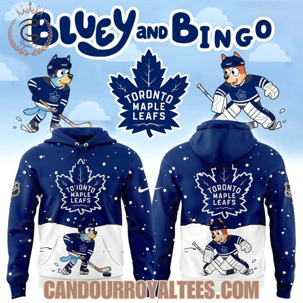 Toronto Maple Leafs x Bluey & Bingo Hoodie